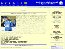 Tablet Screenshot of ob.spartak-vrchlabi.cz